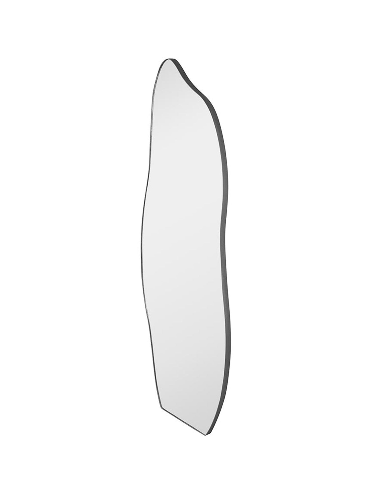 Espejo Decorativo Orgánico Elegante Grande - Diseño de Llama - Reflexión de Cuerpo Completo - 70 x 170 cm - ¡Oferta por Tiempo Limitado!